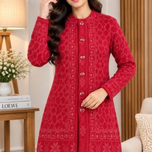 Ladies Winter Cardigan Sweater N 04 Feature Aire Pattern - মেয়েদের শীতের সোয়েটার